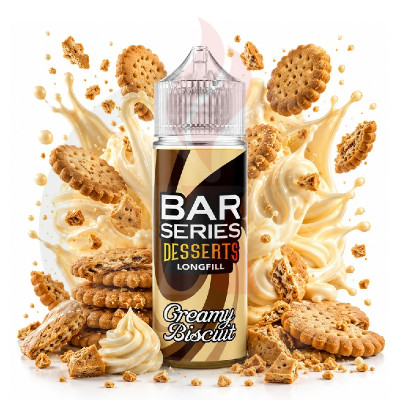 Bar Series Desserts Creamy Biscuit 10/120ml Flavour Shots Bar Series Desserts Creamy Biscuit 10/120ml Flavour Shots
